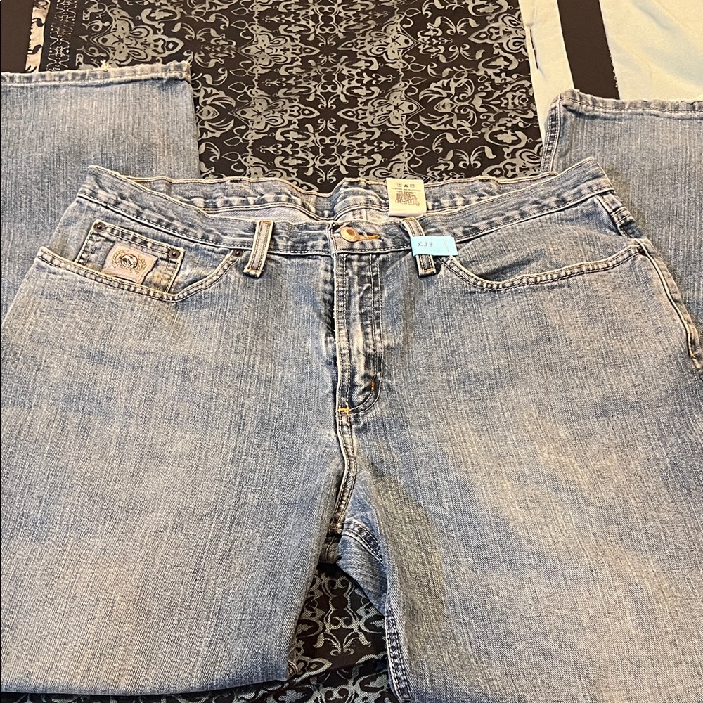 Cinch Light Blue Bootcut Jeans